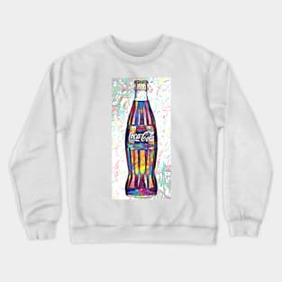 Cola Painted Crewneck Sweatshirt